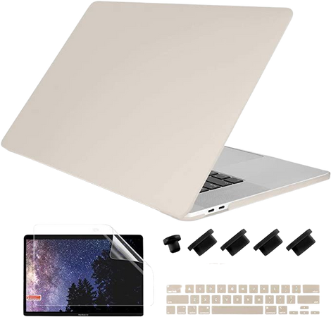 Amazon.com: DONGKE for MacBook Pro 13 inch Case 2022 2021 2020 Release Model: A2338 M2/M1 A2251 A2289, Plastic Hard Shell Case & Keyboard Cover Only Compatible with MacBook Pro 13 with Touch Bar, Stone : Electronics