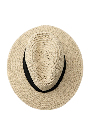 FRAYED BAND HAT - Light beige | ZARA United States
