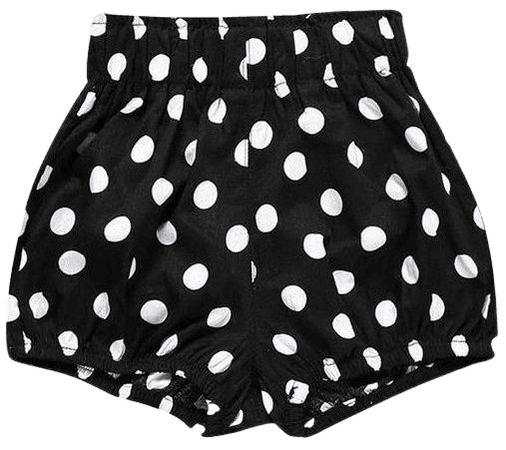 Toddler Girl Polka Dot Pull-On Shorts – The Trendy Toddlers
