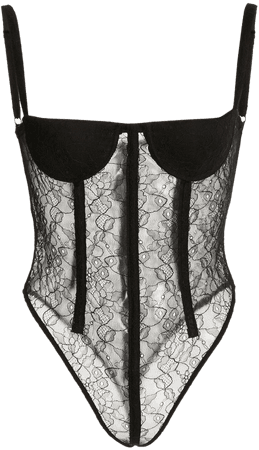 Lace Bodysuit By Laquan Smith | Moda Operandi