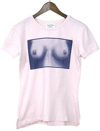 MODESCAPE Rakuten Ichiba Shop: Vivienne Westwood Vivien waist Wood Worlds End Tits Print Tee T-shirt Lady's pink M | Rakuten Global Market