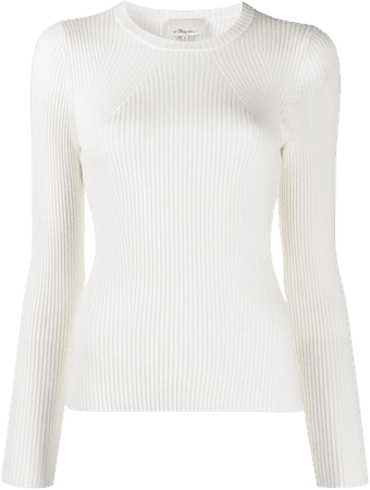 3.1 Phillip Lim Ribbed Fitted Jumper - Farfetch