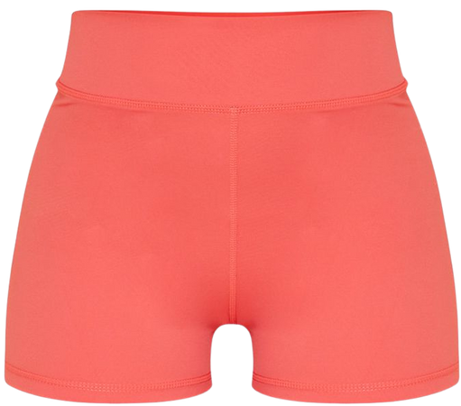 Red Sport Sculpt Luxe Booty Shorts | PrettyLittleThing CA