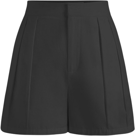 Solid Mini Pleated Shorts - Cider