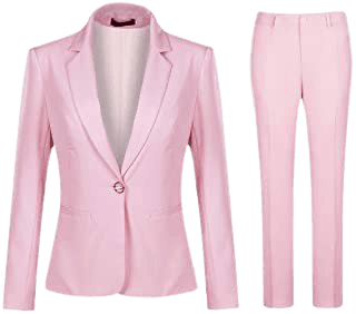 Light Pink Pants Suit