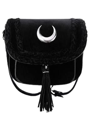 black purse with moon closure - Google Shopping
