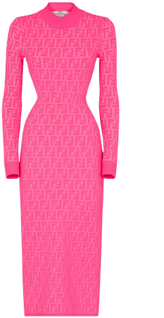 Fendi Pink Nicki Minaj Dress