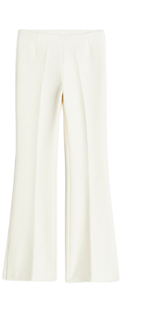 Trousers white cream | H&M
