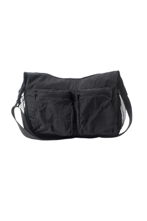 Pocket Crossbody Bag - Black - Weekday WW