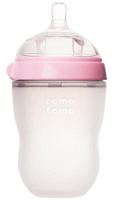 Comotomo Natural Feel Baby Bottle - Pink 8 Oz – Pacifier