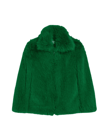 Faux fur coat - Outerwear - Woman | Bershka