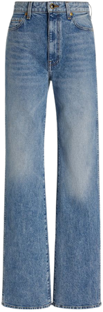 Khaite Danielle Straight-Leg Jeans By Khaite | Moda Operandi