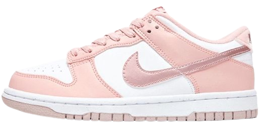 Nike dunk low gs pink velvet