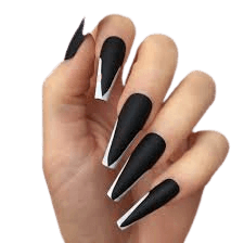 black and white nails - Google Search