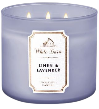White Barn Candle "Lavender and Linen"