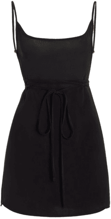 The K.m. Cupro Mini Dress By Anemos | Moda Operandi