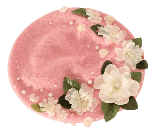 Floral Beret - Sakura Fairy