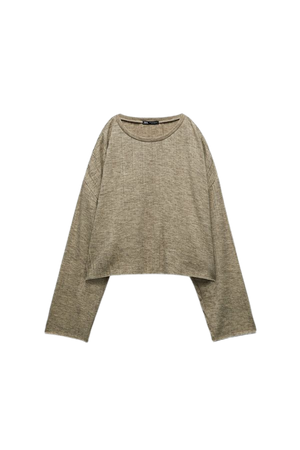 PLEATED TOP - Natural | ZARA United States