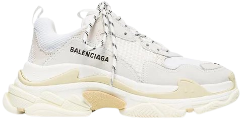 Balenciaga White Triple S Sneakers - Farfetch