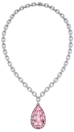 tiffany and co. "pink diamond necklace
