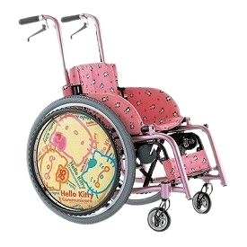 http://inventorspot.com/articles/hello_kitty_wheelchair_adds_anime_injury_43378 hello kitty wheelchair