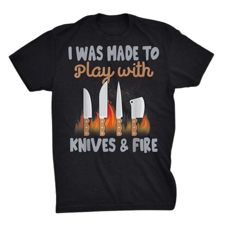 Knives and Fire Graphic Tee