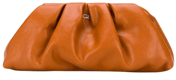 Ruched Clutch Bag