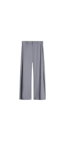 trousers grey wideleg