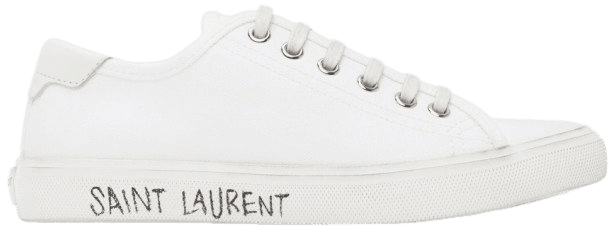 White Canvas Malibu Sneakers