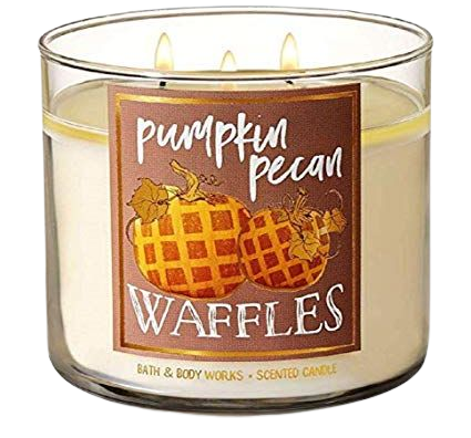 Amazon.com: Bath and Body Works Pumpkin Pecan Waffles Candle - Large 14.5 Ounce 3-wick Limited Edition Fall Pumpkin Cafe: Home & Kitchen