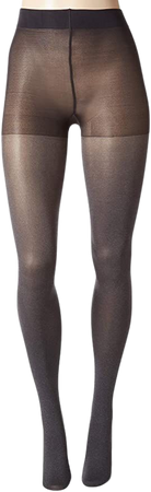 No Nonsense Women's Super Opaque Control-Top Tights at Amazon Women’s Clothing store