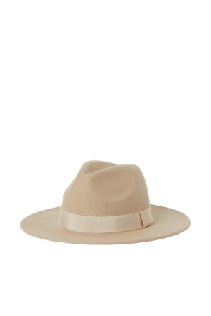Felted Wool Hat - Beige - Ladies | H&M US