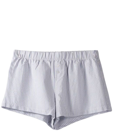 Striped shorts - New - Women | Bershka