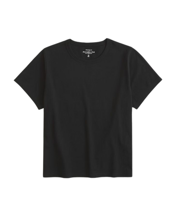 Women's Essential Polished Body-Skimming Tee | Women's New Arrivals | Abercrombie.com