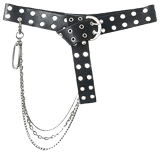 black belt chain stud png