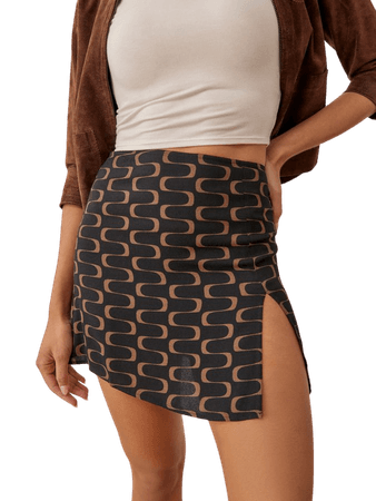 Margot Skirt - Mini Crepe | Reformation