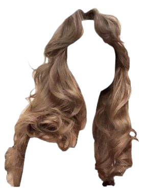wavy long brown hair curtain bangs vintage
