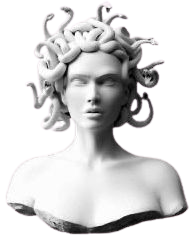 Medusa sculpture/bust