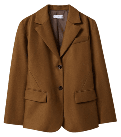 Fitted wool blazer - Women | Mango USA
