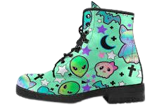 pastel goth boots - Google Search