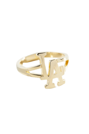 The M Jewelers LA Dodgers Cut Ring | Urban Outfitters