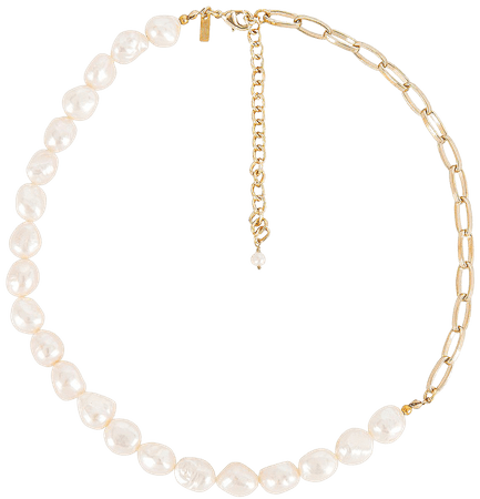 Natalie B Jewelry Hollis Necklace in Gold | REVOLVE