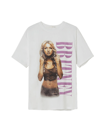 Britney Spears short sleeve T-shirt - T-shirts - Woman | Bershka