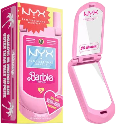Barbie Flip Phone Mirror | NYX Professional Makeup