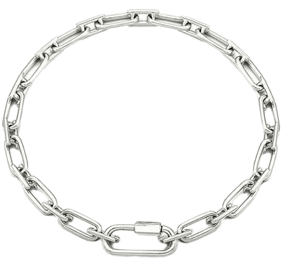 Noailles Silver Link Chain Bracelet S_Silver | W Concept