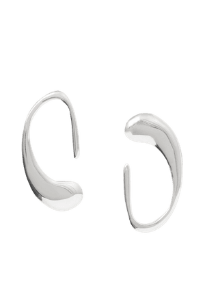 Silver Caju silver earrings | Nathalie Schreckenberg | NET-A-PORTER