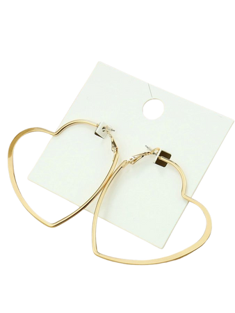 Heart Design Earrings | SHEIN
