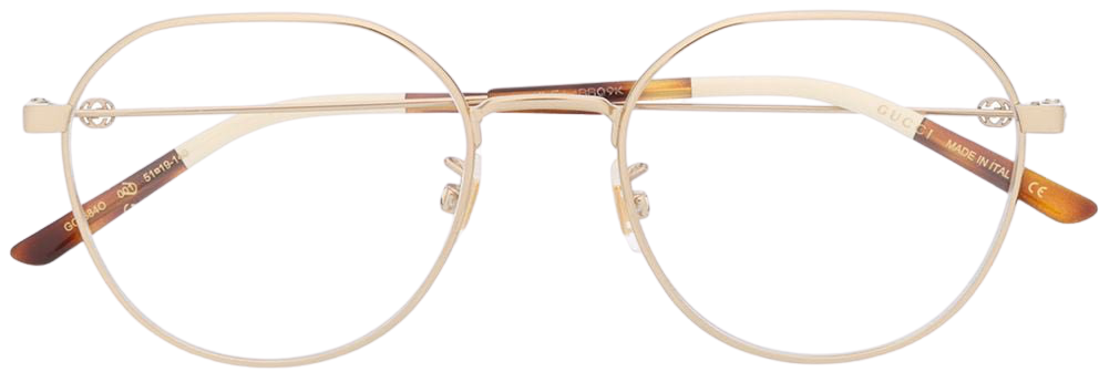 Gucci Eyewear GG0684O soft-round Glasses - Farfetch