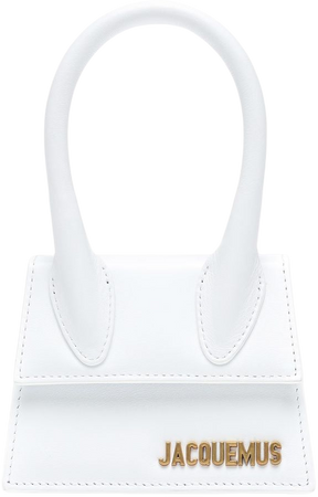 Le Chiquito leather tote bag in white - Jacquemus | Mytheresa