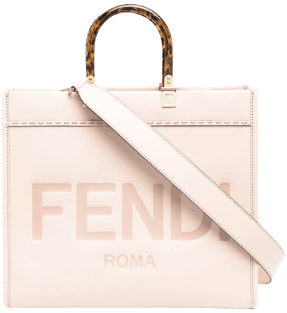 Shop Fendi Sunshine logo tote bag with Express Delivery - FARFETCH